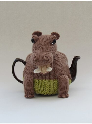 Hippo Tea Cosy Knitting Pattern