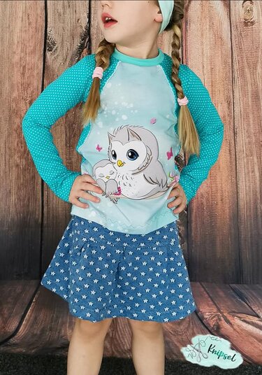 Shirt COLLEGE BOY Gr. 98 - 152 - Nähen