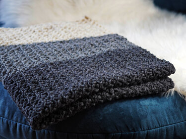 Sofa- und Babydecke "Manta" - Strickanleitung - Bild 11