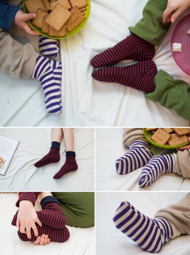 flümpfe ~ Socken für Klein und Groß aus Jersey - Bild 14