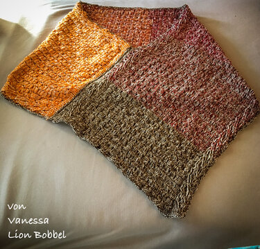 Anleitung: Poncho "Twist" - Häkeln