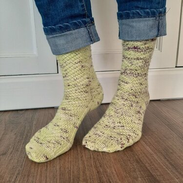 Schrägling 6-fach - Sockenanleitung - Bild 4