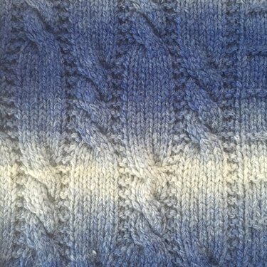 Tuch "Waterkant" - Strickanleitung