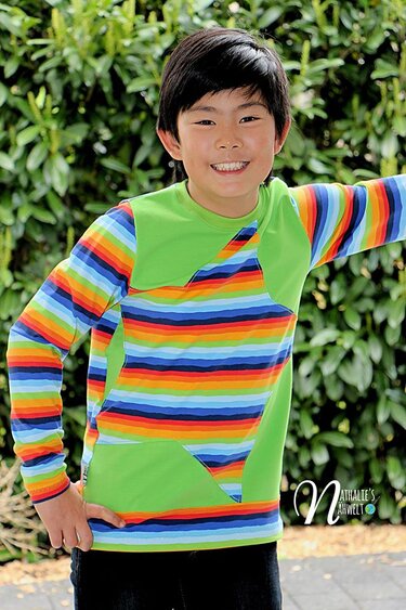 Dorian Sternenshirt für Jungs (86-146 Nähanleitung & Schnitt)