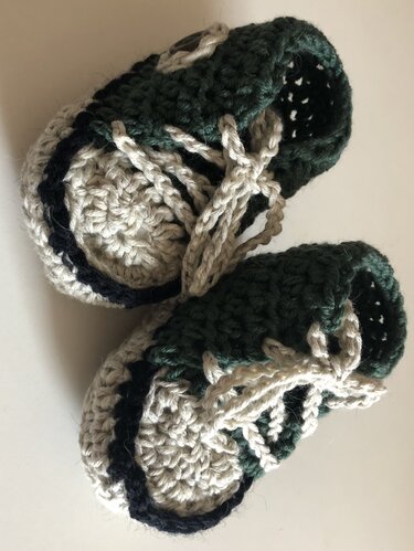 Babystiefel Paul Häkelanleitung