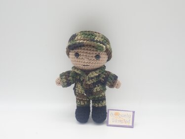 Army Felton - Amigurumi Crochet Pattern-PDF- English
