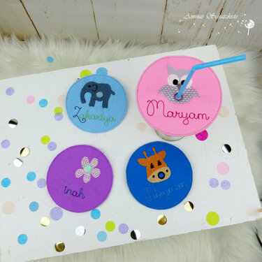 Stickdatei "Schöne Knöpfe" Vol. 2, sieben verschiedene Motive - Sticken