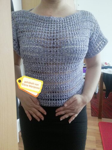 Anleitung: Shirt "turbilhão" - Häkeln