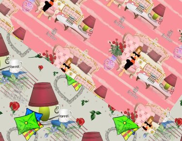 Seamless paper Booklover,digital paper - Crafts