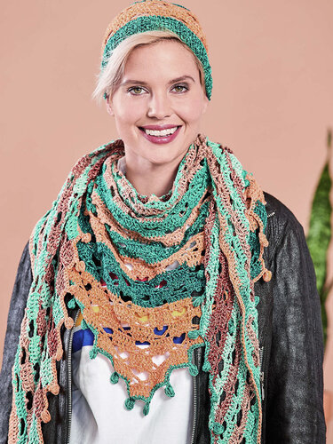 TUCH URSY MIT MÜTZE - Bild 2