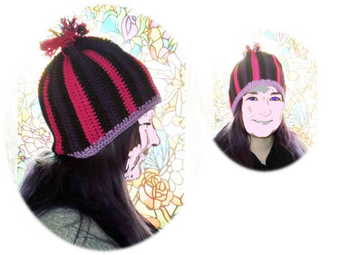 Mütze Stripes - Häkeln