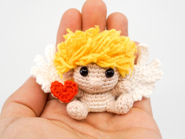 Amigurumi Mini Cupid Crochet Pattern