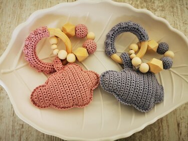 Anleitung Babyrassel Wolke - Bild 7