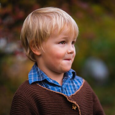 Trachtenjäckchen "Ludwig", Gr. 98/104 - Stricken