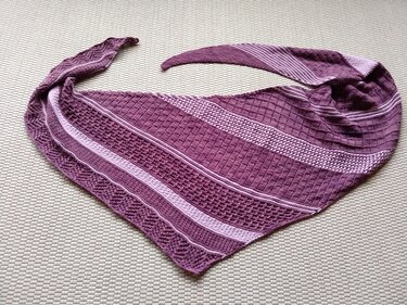 Shawl "Margit" - Knitting