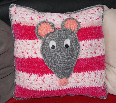 Kuschelkissen - Häkeln