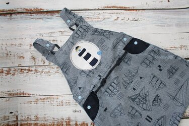 Latzkleid LUNA für Jeans & Cord Gr. 80 - 128 - Bild 12