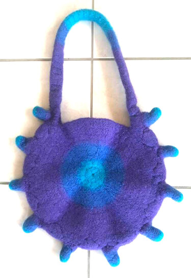 Petra Perle Filztasche NIPPELchen - Häkeln