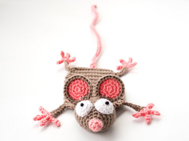 Amigurumi Crochet Mouse Bookmark - Image 4