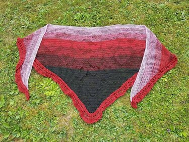 Herzerltuch - Häkeln