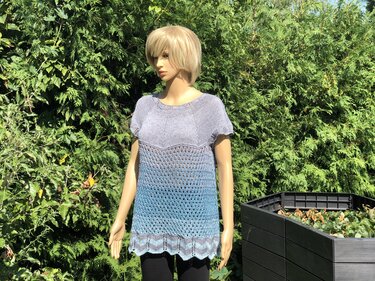 Tunika Bolsward - Strickanleitung bis Gr. 50