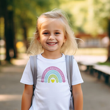 Plotterdatei Schulkind Regenbogen - Bild 5