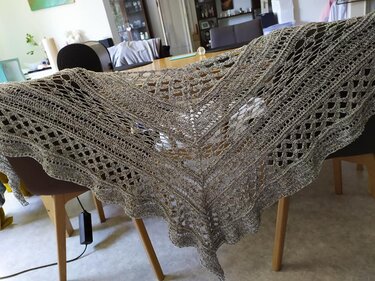 Häkelanleitung - Tuch "Miramara"