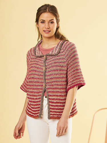 STRICKJACKE MOHNBLUME - Bild 3