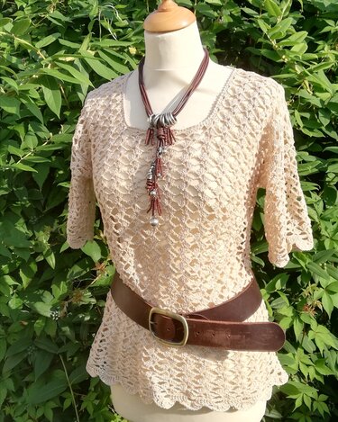 Crochet Top Pattern Grace