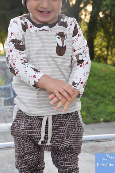 Anleitung Shirt Bärliner Onkel Gr. 68-152 - Nähen