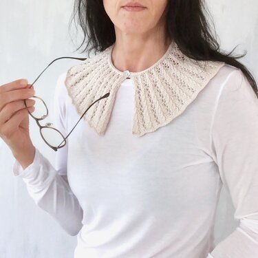 Strickanleitung – Strickkragen ANNA – Kleinkind bis Erwachsener - No.238