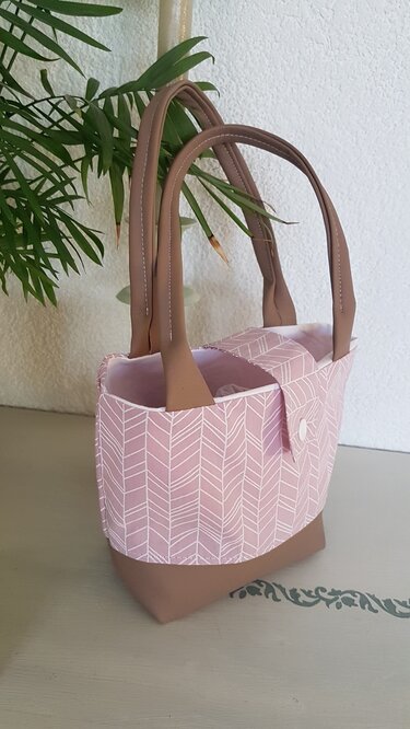 DIY Nähanleitung Utensilo Tasche + Schnittmuster für 2 Größen - Nähen