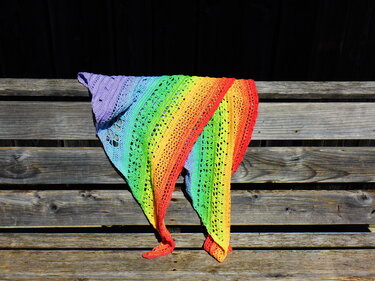 Anleitung "Watt'n Muster" Dreieckstuch - Häkeln