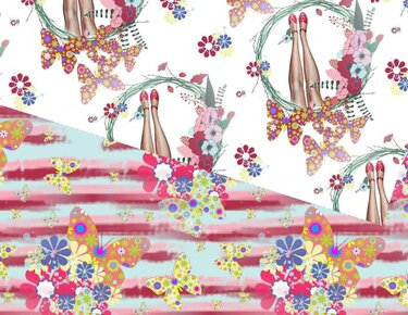 Seamless paper Retro - Crafts