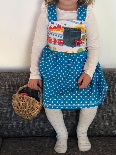 Latzkleid Kleid Elia nähen Gr. 98-122 - Bild 14