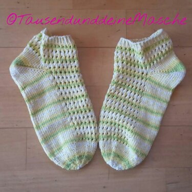 Lochmuster für Sommersocken - Bild 2