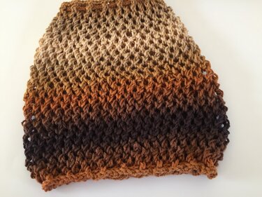 Knit Rasta Dread Socks Tam Hat pattern for beginners, slouchy, 2 sizes - Knitting