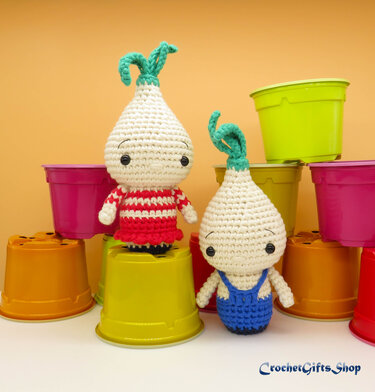 Amigurumi Baby Onion - Crochet