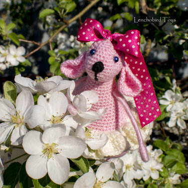 Amigurumi pattern for the crochet Mouse. LuLu and Lucky