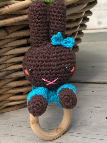 Crochet pattern Nijntje teether