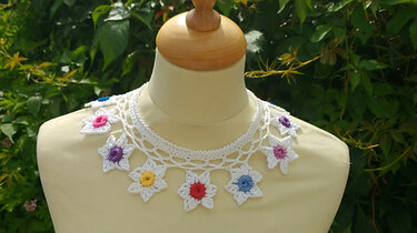 Crochet Necklace pattern
