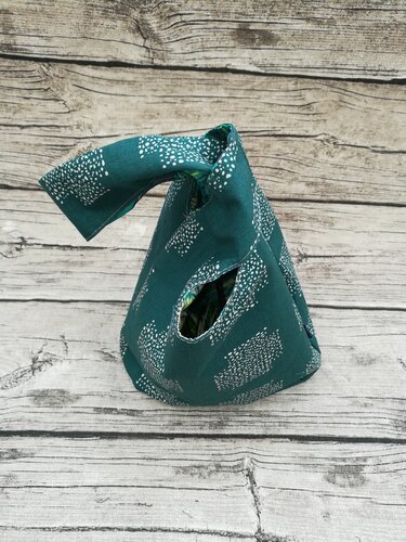 Knotentasche FQ - Strickzeugtasche - Nähen