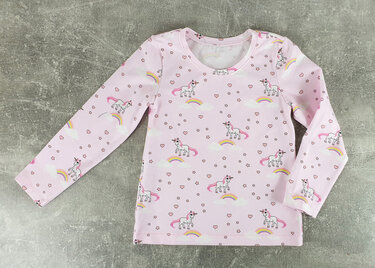 Lio Kids’ Basic Shirt – Short, 3/4 & Long Sleeves EU 86–158 / US 2–14 - Sewing