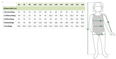 Bella Kids Jersey Dress – Twirly Dress with Flutter Sleeves EU86–158/US1-12 - Sewing