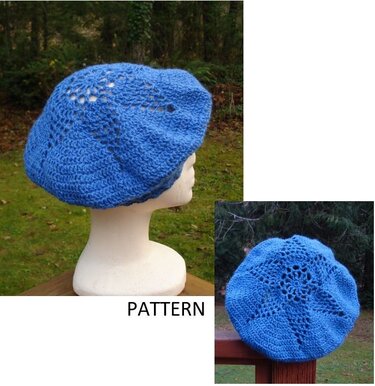 Starburst Beret - PA-152 - Crochet
