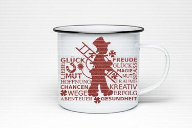 Kaminfeger mit Text Plotterdatei SVG DXF FCM - Bild 4