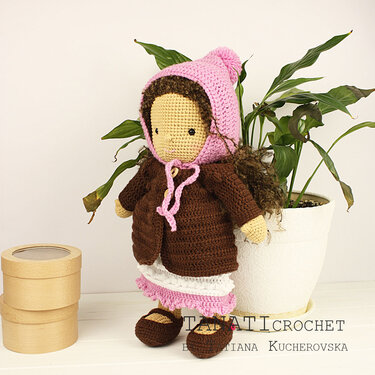 CROCHET PATTERN “TANATI doll - Set of clothes” Only clothes!!!
