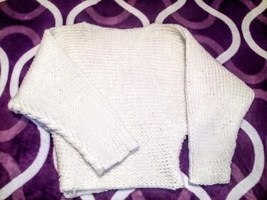 Bat sleeve sweater pattern - Image 9