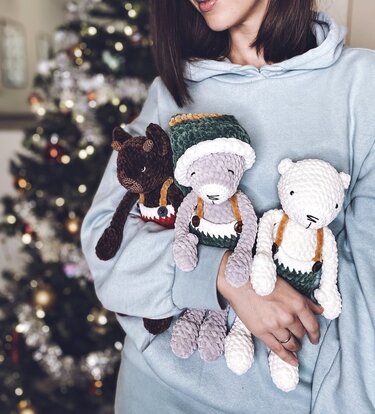 Häkelanleitung Weihnachtselfen - Bild 3