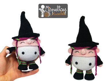 Witch Eggie collection amigurumi pattern - Image 2